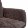 Кресло GARDA (флок коричневый)